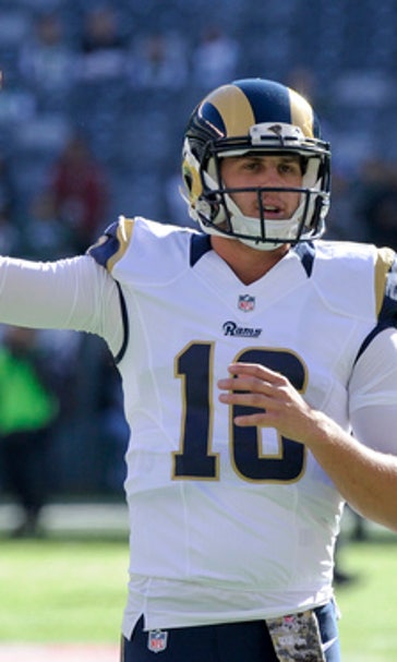 No. 1 pick Goff makes Rams debut against hot Dolphins team